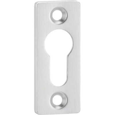 EDI, Türgriff + Türgarnitur, Schlüsselrosette 1319/0003 Aluminium F1 Schildstärke 5,5 mm PZ käntig (Türgriff) EDI, Türgriff + Türgarnitur, Schlüsselrosette 1319/0003 Aluminium F1 Schildstärke 5,5 mm PZ käntig (Türgriff)