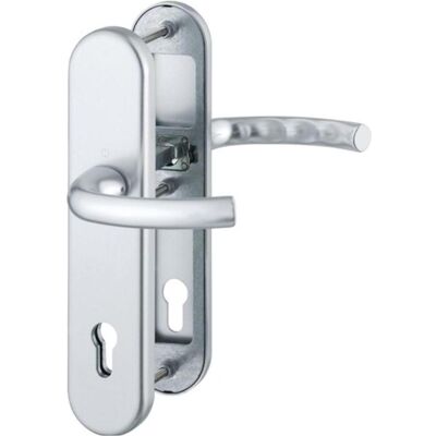 Hoppe, Türgriff + Türgarnitur, Schutzgarnitur Tôkyô 1710/3331/3410 Aluminium F1 92 mm 66-71 mm (Türgarnitur) Hoppe, Türgriff + Türgarnitur, Schutzgarnitur Tôkyô 1710/3331/3410 Aluminium F1 92 mm 66-71 mm (Türgarnitur)