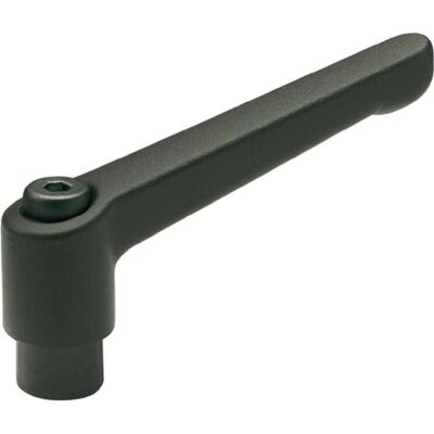 Ganter, Schraubstock + Zwinge, Verstellbarer Klemmhebel GN 300 d1 M 12 mm l1 92 mm l2 - mm Innengewinde Ganter, Schraubstock + Zwinge, Verstellbarer Klemmhebel GN 300 d1 M 12 mm l1 92 mm l2 - mm Innengewinde