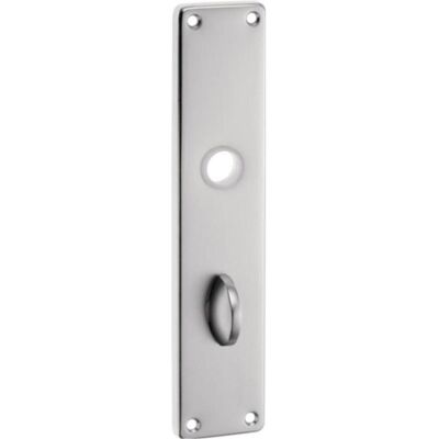 EDI, Türgriff + Türgarnitur, Renovierschild 220 WC Edelstahl F00 WC Entfernung 78 mm (Türschildgarnitur) EDI, Türgriff + Türgarnitur, Renovierschild 220 WC Edelstahl F00 WC Entfernung 78 mm (Türschildgarnitur)