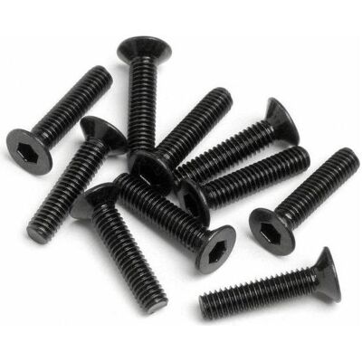 HPI, Schrauben, FLAT HEAD SCREW M2.5x12mm (HexSocket/10pcs) HPI, Schrauben, FLAT HEAD SCREW M2.5x12mm (HexSocket/10pcs)