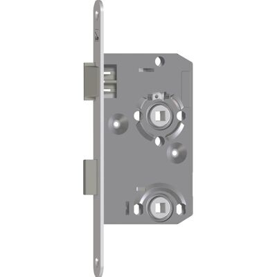 SAG - 413000 WC DM 55 - silber lackiert - links - 235x20x3mm - door lock SAG - 413000 WC DM 55 - silber lackiert - links - 235x20x3mm - door lock