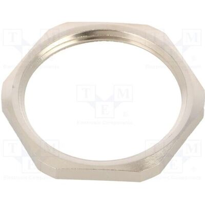 BM Group, Muttern + Unterlegscheiben, Mutter G1 1/2" Messing Beschichtung: Nickel (G1/2") BM Group, Muttern + Unterlegscheiben, Mutter G1 1/2" Messing Beschichtung: Nickel (G1/2")