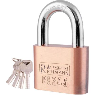 Corona, Vorhängeschloss, Nickel-Plated Padlock 50 mm Corona, Vorhängeschloss, Nickel-Plated Padlock 50 mm