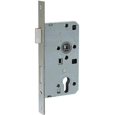 Abus, Türschloss + Schliesszylinder, ES PZ2 L S 55 72 24 Einsteckschloss, silber (Einsteckschloss) Abus, Türschloss + Schliesszylinder, ES PZ2 L S 55 72 24 Einsteckschloss, silber (Einsteckschloss)