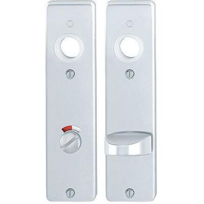 Hoppe Aluminium-Kurzschild-Paar 202KP - Innentürschild Hoppe Aluminium-Kurzschild-Paar 202KP - Innentürschild