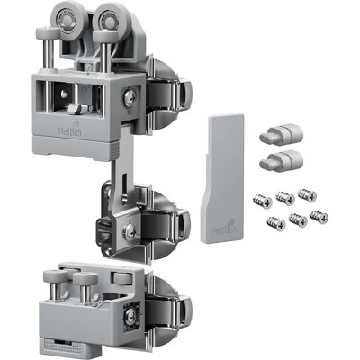 Hettich, Zubehör Türbeschlag, Beschlagset schwer WingLine L o. Schliessautomat re gr Hettich, Zubehör Türbeschlag, Beschlagset schwer WingLine L o. Schliessautomat re gr