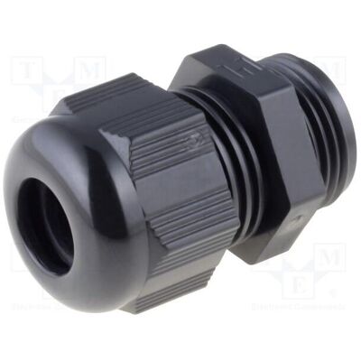 Helukabel, Kabelverbindung, Kabelverschraubung PG21 IP68 Polyamid 6 schwarz HELUTOP HT Helukabel, Kabelverbindung, Kabelverschraubung PG21 IP68 Polyamid 6 schwarz HELUTOP HT