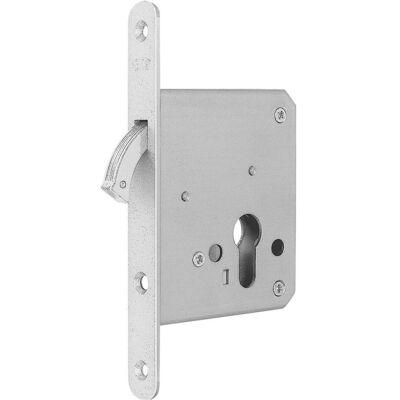 BKS, Türschloss + Schliesszylinder, Zirkelriegelschloss 0371/0372 Zirkelriegel PZ Edelstahl käntig 20 x 172 mm (Profilzylinder) BKS, Türschloss + Schliesszylinder, Zirkelriegelschloss 0371/0372 Zirkelriegel PZ Edelstahl käntig 20 x 172 mm (Profilzylinder)
