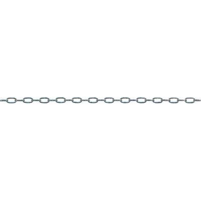 Posamo Modell 130x60 Nickel Uhrkette - 50m Posamo Modell 130x60 Nickel Uhrkette - 50m