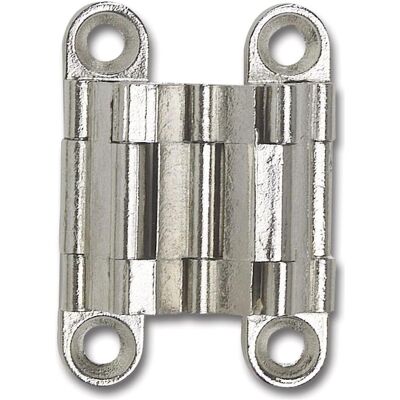 SEPA, Möbelscharnier, Thin Einlass-Scharnier, 39x9 mm, OW 180°, Messing vernickelt matt SEPA, Möbelscharnier, Thin Einlass-Scharnier, 39x9 mm, OW 180°, Messing vernickelt matt