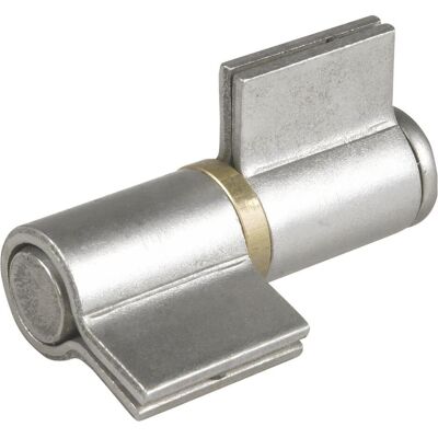 Ibfm, Zubehör Türbeschlag, Anschweissband 2-teilig I-Lappen 404C, Bandh. 90 mm, ø 28 mm, Stahl blank Ibfm, Zubehör Türbeschlag, Anschweissband 2-teilig I-Lappen 404C, Bandh. 90 mm, ø 28 mm, Stahl blank