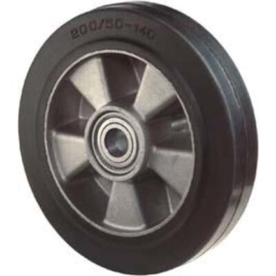 BS Rollen, Möbelrollen, Ersatzrad Rad-Ø 200 mm Tragfähigkeit 450 kg Gummi Achs-Ø 20 mm Nabenlänge 60 mm BS Rollen, Möbelrollen, Ersatzrad Rad-Ø 200 mm Tragfähigkeit 450 kg Gummi Achs-Ø 20 mm Nabenlänge 60 mm