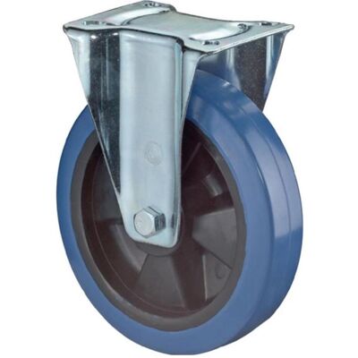 BS Rollen, Möbelrollen, Bockrolle Rad-Ø 100 mm Tragfähigkeit 140 kg Kunststoff Platte L104xB80 mm BS Rollen, Möbelrollen, Bockrolle Rad-Ø 100 mm Tragfähigkeit 140 kg Kunststoff Platte L104xB80 mm