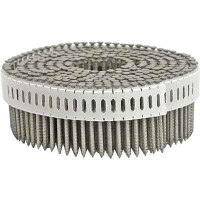 Paslode, Nägel, In-Tape 2,5 x 45 Ring verzinkter Gipsspiraldübel (11700 Stk., 45 mm) Paslode, Nägel, In-Tape 2,5 x 45 Ring verzinkter Gipsspiraldübel (11700 Stk., 45 mm)
