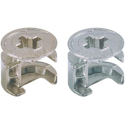 Hettich, Holzverbinder, Exzenter-Verbindungsbeschlag Rastex 15, für 16 mm Fachböden (Verbindungsbeschlag) Hettich, Holzverbinder, Exzenter-Verbindungsbeschlag Rastex 15, für 16 mm Fachböden (Verbindungsbeschlag)