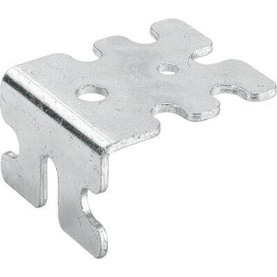 Hettich, Holzverbinder, Verbindungswinkel für 32 mm Lochreihen (Winkelverbinder, 1 Stk.) Hettich, Holzverbinder, Verbindungswinkel für 32 mm Lochreihen (Winkelverbinder, 1 Stk.)