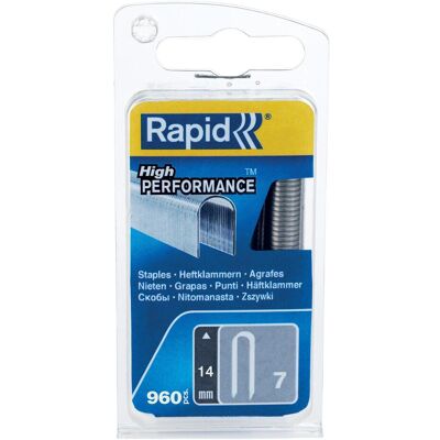 Rapid, Büroklammer, Typ 7 Kabelklammer 14 mm (960x) Rapid, Büroklammer, Typ 7 Kabelklammer 14 mm (960x)