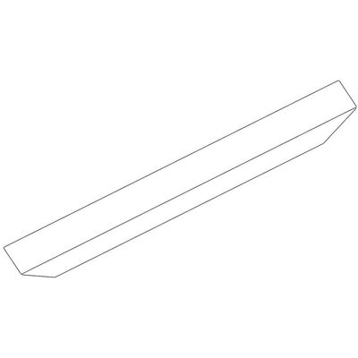 Geze, Möbelausstattung, Abdeckprofil OL 90 weiss Länge 3000 mm (1 Stk.) Geze, Möbelausstattung, Abdeckprofil OL 90 weiss Länge 3000 mm (1 Stk.)