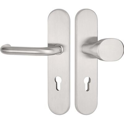 Tecwerk, Türgriff + Türgarnitur, Schutzgarnitur NW-102-1 Edelstahl 72 mm 36-53 mm Tecwerk, Türgriff + Türgarnitur, Schutzgarnitur NW-102-1 Edelstahl 72 mm 36-53 mm