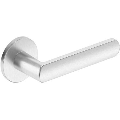 Aptel, Türgriff + Türgarnitur, Handle Door Luna R Slim Matte Nickle (Türgriff) Aptel, Türgriff + Türgarnitur, Handle Door Luna R Slim Matte Nickle (Türgriff)