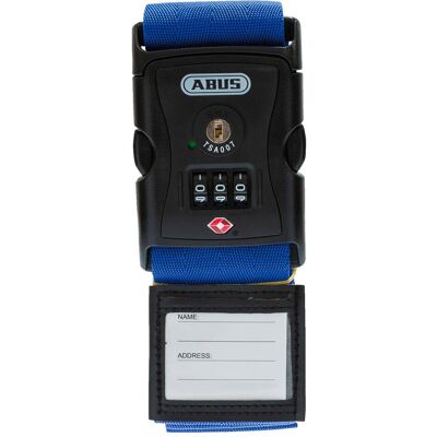 Abus Kofferbänder, Reisezubehör, Blau Abus Kofferbänder, Reisezubehör, Blau
