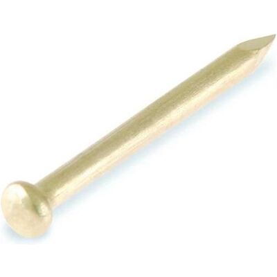 Suki, Nägel, ROU.HEAD NAIL 1,2X20 BRASS/ 30GR (20 mm) Suki, Nägel, ROU.HEAD NAIL 1,2X20 BRASS/ 30GR (20 mm)