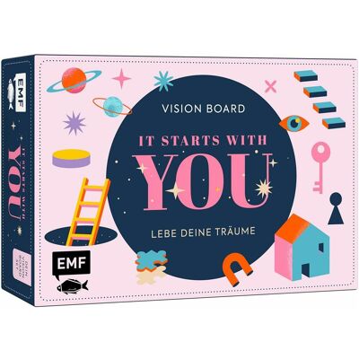 Edition Fischer Vision Board: It starts with YOU - Lebe deine Träume für Teens, Kinderbücher von Nicola Berger Edition Fischer Vision Board: It starts with YOU - Lebe deine Träume für Teens, Kinderbücher von Nicola Berger