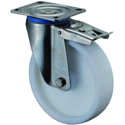 Magni, Möbelrollen, Edelstahl Schwerlastrollen, Ø 200 mm, Breite: 50 mm, 700 kg Magni, Möbelrollen, Edelstahl Schwerlastrollen, Ø 200 mm, Breite: 50 mm, 700 kg