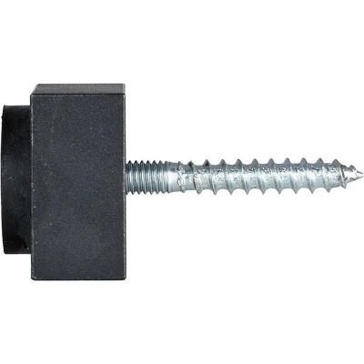 Halcö, Türstopper, Wandtürpuffer 30 x 30 mm, Stahl verzinkt schwarz passiviert (1 Stk.) Halcö, Türstopper, Wandtürpuffer 30 x 30 mm, Stahl verzinkt schwarz passiviert (1 Stk.)