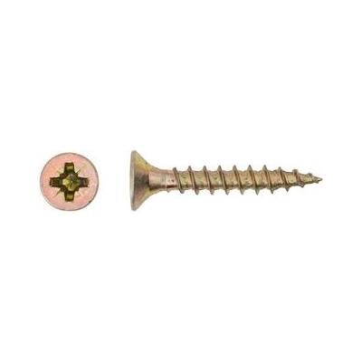Haushalt, Dübel, CHIPBOARD SCREW 4.0X25 YLW ZP 50PCS G1 (50 Stk.) Haushalt, Dübel, CHIPBOARD SCREW 4.0X25 YLW ZP 50PCS G1 (50 Stk.)