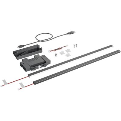 Hettich, Schubladenauszüge, Illumination Designprofil AvanTech YOU NL 400 mm anthrazit Hettich, Schubladenauszüge, Illumination Designprofil AvanTech YOU NL 400 mm anthrazit