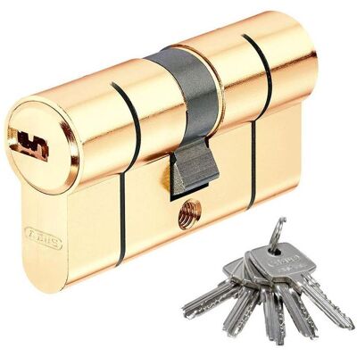 Abus, Türschloss + Schliesszylinder, Zylinder D66 MM 35/35 Messing Double Europäisch (Profildoppelzylinder) Abus, Türschloss + Schliesszylinder, Zylinder D66 MM 35/35 Messing Double Europäisch (Profildoppelzylinder)