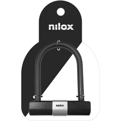 Nilox, Vorhängeschloss, U-shaped metal padlock Nilox, Vorhängeschloss, U-shaped metal padlock