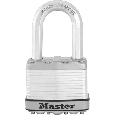 Master Lock, Vorhängeschloss, Vorhangschloss Excell M5EURDLF 52 mm Stahl, verschiedensperrend SB Master Lock, Vorhängeschloss, Vorhangschloss Excell M5EURDLF 52 mm Stahl, verschiedensperrend SB