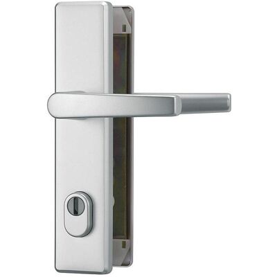 Abus, Türgriff + Türgarnitur, KLZS714 F1 EK Schutzbeschlag DG, aluminium (Türgriff) Abus, Türgriff + Türgarnitur, KLZS714 F1 EK Schutzbeschlag DG, aluminium (Türgriff)