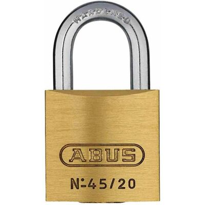 Abus, Vorhängeschloss, Vorhängeschloss 45/20 Abus, Vorhängeschloss, Vorhängeschloss 45/20