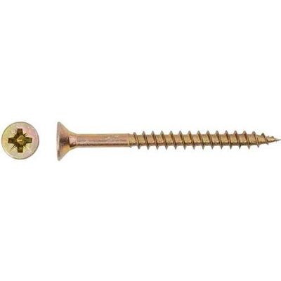 Haushalt, Schrauben, CHIPBOARD SCREW 4.0X45/30 YLW ZP20PCS G1 (20 Schrauben pro Stück, 4 x 45 mm) Haushalt, Schrauben, CHIPBOARD SCREW 4.0X45/30 YLW ZP20PCS G1 (20 Schrauben pro Stück, 4 x 45 mm)