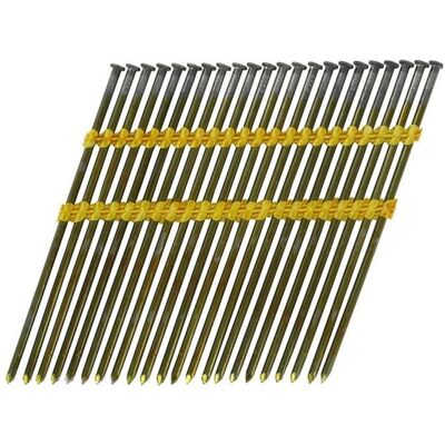 Haubold, Tackerklammern + Tackernägel, Befestigung 504343 Streifennagel RB31x90 mm Schraube Blank 3000 Stück Haubold, Tackerklammern + Tackernägel, Befestigung 504343 Streifennagel RB31x90 mm Schraube Blank 3000 Stück