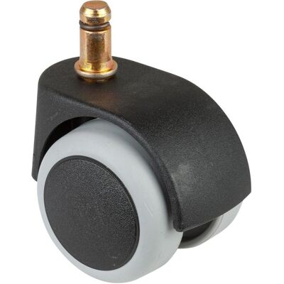 Magni, Möbelrollen, BS Rollen Bürostuhlrolle, Lenkrolle, Kunststoff schwarz, Ø 50 mm, Einschlagstift 10 mm, weiche Lauff Magni, Möbelrollen, BS Rollen Bürostuhlrolle, Lenkrolle, Kunststoff schwarz, Ø 50 mm, Einschlagstift 10 mm, weiche Lauff