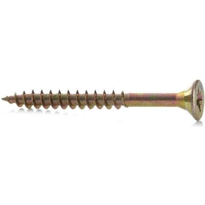 Haushalt, Schrauben, CHIPBOARD SCREW 4.5X45/30 YLW ZP20PCS G1 (20 Schrauben pro Stück, 4.5 x 45 mm) Haushalt, Schrauben, CHIPBOARD SCREW 4.5X45/30 YLW ZP20PCS G1 (20 Schrauben pro Stück, 4.5 x 45 mm)
