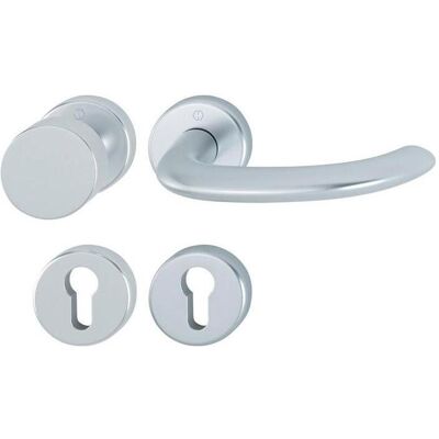 Hoppe Aluminium-Rosetten-Wechsel-Garnitur - Türgriffe für Wohnungen Hoppe Aluminium-Rosetten-Wechsel-Garnitur - Türgriffe für Wohnungen