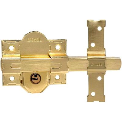 Micel, Vorhängeschloss, Sicherheitsschloss crr11 86l/50 Stahl Messing 50 mm obenauf legen Micel, Vorhängeschloss, Sicherheitsschloss crr11 86l/50 Stahl Messing 50 mm obenauf legen