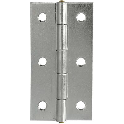 Pohl, Scharnier, Scharnier DIN 7954 A schmal 80 x 41 mm, Stahl verzinkt Pohl, Scharnier, Scharnier DIN 7954 A schmal 80 x 41 mm, Stahl verzinkt