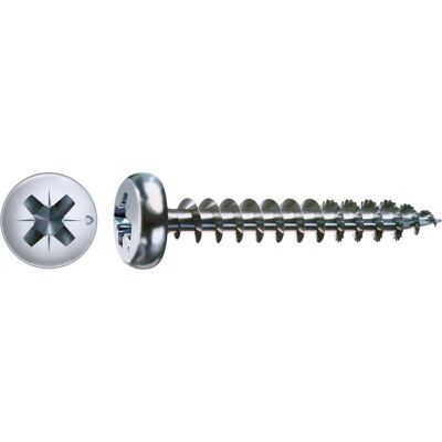 Spax, Schrauben, Halbrundkopf Kreuzschlitz Z1 Vollgewinde Wirox (1000 Schrauben pro Stück, 3 x 12 mm) Spax, Schrauben, Halbrundkopf Kreuzschlitz Z1 Vollgewinde Wirox (1000 Schrauben pro Stück, 3 x 12 mm)