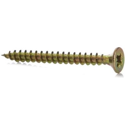 Haushalt, Dübel, CHIPBOARD SCREW 4.0X40 YLW ZP 20PCS G1 (20 Stk.) Haushalt, Dübel, CHIPBOARD SCREW 4.0X40 YLW ZP 20PCS G1 (20 Stk.)