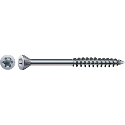 Spax, Schrauben, Dielenschraube Senkkopf Fraesrippen T-Star Plus T10 Teilgewinde Cut (500 Schrauben pro Stück, 3.5 x 35 mm) Spax, Schrauben, Dielenschraube Senkkopf Fraesrippen T-Star Plus T10 Teilgewinde Cut (500 Schrauben pro Stück, 3.5 x 35 mm)