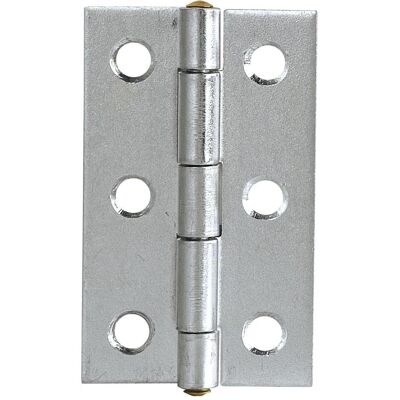 Pohl, Scharnier, Scharnier DIN 7954 A schmal 50 x 31 mm, Stahl verzinkt Pohl, Scharnier, Scharnier DIN 7954 A schmal 50 x 31 mm, Stahl verzinkt