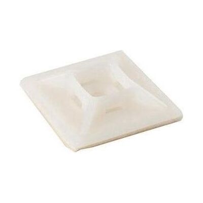 Okko, Kabelbinder, Cable tie mount AAM-1, 19 x 19 mm, white, 20 pcs. (Kunststoffkabelbinder, 19 mm, 20 Stk.) Okko, Kabelbinder, Cable tie mount AAM-1, 19 x 19 mm, white, 20 pcs. (Kunststoffkabelbinder, 19 mm, 20 Stk.)