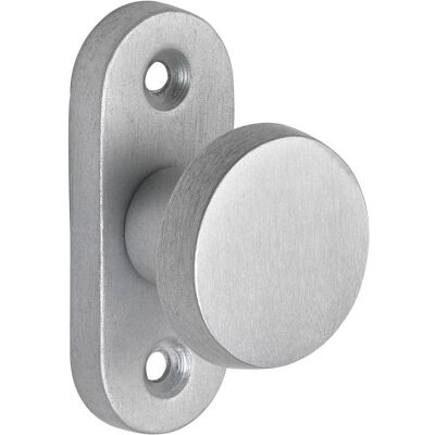 Schösswender, Türgriff + Türgarnitur, Hebetürknopf - 35mm, Flachform, silber eloxiert (Türgriff) Schösswender, Türgriff + Türgarnitur, Hebetürknopf - 35mm, Flachform, silber eloxiert (Türgriff)
